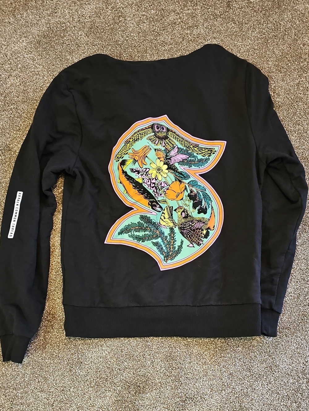 Seattle Kraken Green Night 2025 Sweatshirt